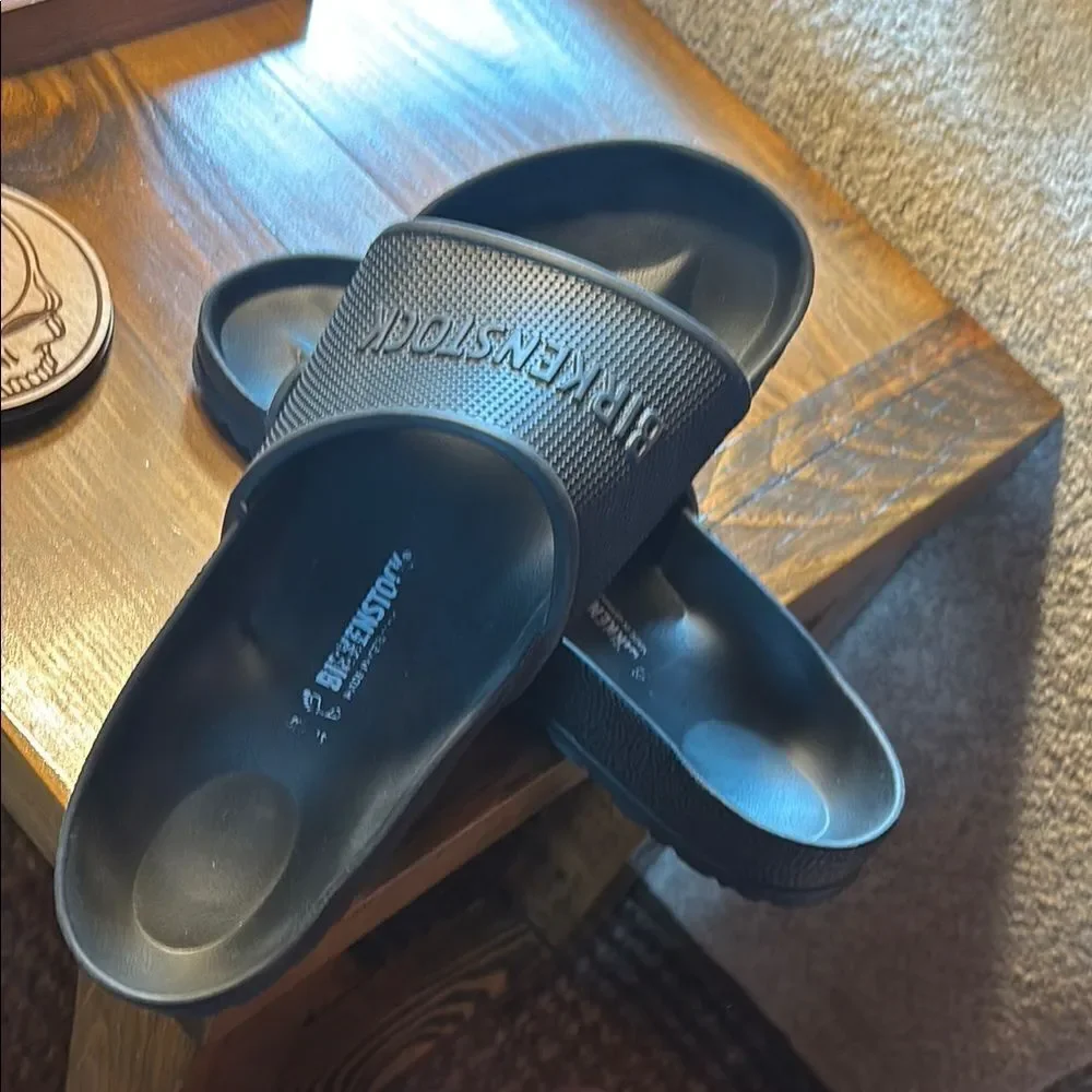 Birkenstock Black Sandals Contoured Comfort